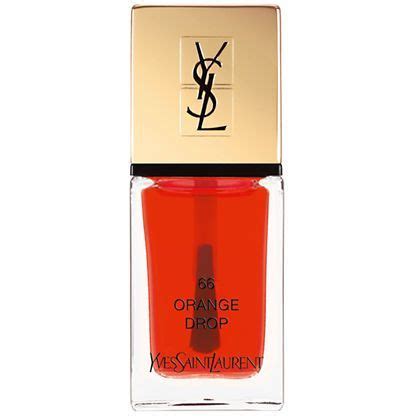 66 orange drop yves saint laurent|Yves Saint Laurent La Laque Couture Nail Varnish 10g .